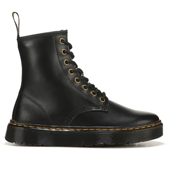 Dr Martens Zavala Combat Boots - Black main image 4
